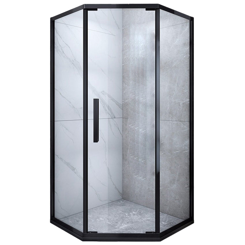 Tempered Glass Shower Enclosure NeoAngle Clear Shower Enclosure