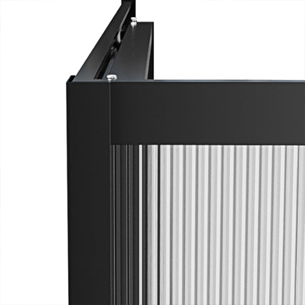 Black Framed Square Shower Enclosure Tempered Glass Shower Stall Clearhalo 'Bathroom Remodel & Bathroom Fixtures' 'Home Improvement' 'home_improvement' 'home_improvement_shower_stalls_enclosures' 'Shower Stalls & Enclosures' 'shower_stalls_enclosures' 'Showers & Bathtubs' 7161180