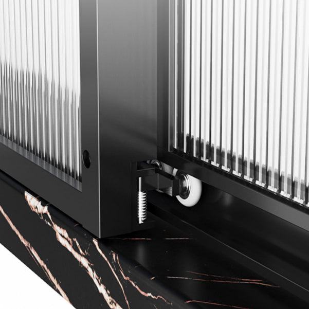 Black Framed Square Shower Enclosure Tempered Glass Shower Stall Clearhalo 'Bathroom Remodel & Bathroom Fixtures' 'Home Improvement' 'home_improvement' 'home_improvement_shower_stalls_enclosures' 'Shower Stalls & Enclosures' 'shower_stalls_enclosures' 'Showers & Bathtubs' 7161181