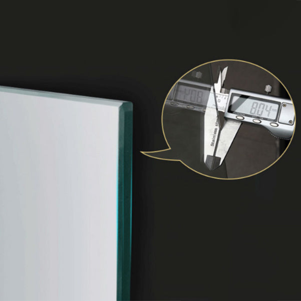 Silver Rectangle Shower Stall Clear Tempered Glass Shower Enclosure Clearhalo 'Bathroom Remodel & Bathroom Fixtures' 'Home Improvement' 'home_improvement' 'home_improvement_shower_stalls_enclosures' 'Shower Stalls & Enclosures' 'shower_stalls_enclosures' 'Showers & Bathtubs' 7161300