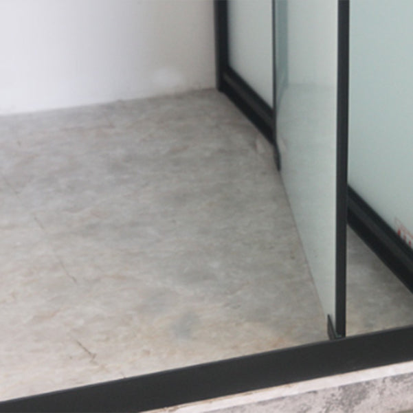 Rectangle Shower Enclosure Matt Black Tempered Glass Shower Enclosure Clearhalo 'Bathroom Remodel & Bathroom Fixtures' 'Home Improvement' 'home_improvement' 'home_improvement_shower_stalls_enclosures' 'Shower Stalls & Enclosures' 'shower_stalls_enclosures' 'Showers & Bathtubs' 7161406