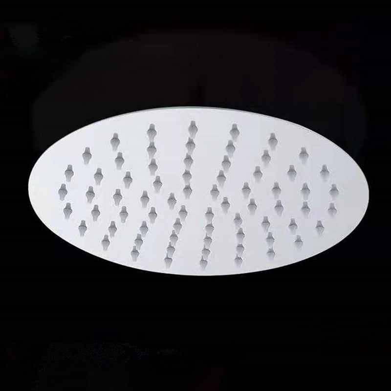 Rounded Shower Stall Double Sliding Shower Stall with Rain Shower Clearhalo 'Bathroom Remodel & Bathroom Fixtures' 'Home Improvement' 'home_improvement' 'home_improvement_shower_stalls_enclosures' 'Shower Stalls & Enclosures' 'shower_stalls_enclosures' 'Showers & Bathtubs' 7161573