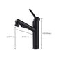 Modern Bathroom Vessel Faucet Swivel Spout Single Handle Faucet with Pull down Sprayer Clearhalo 'bathroom_sink_faucets' 'Conjunta de Baño y Conjunta de Grifo' 'Coronamiento de Baño y Dispositivo de Baño' 'Grifo del lavabo del baño' 'Hogar' 'home_improvement' 'home_improvement_bathroom_sink_faucets' 'Mejoras para el hogar' 7164363