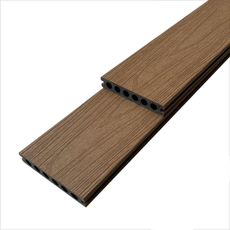 Co-extrusion Wood Flooring Modern Style Waterproof Rectangle Flooring Dark Brown Clearhalo 'Flooring 'Hardwood Flooring' 'hardwood_flooring' 'Home Improvement' 'home_improvement' 'home_improvement_hardwood_flooring' Walls and Ceiling' 7164455