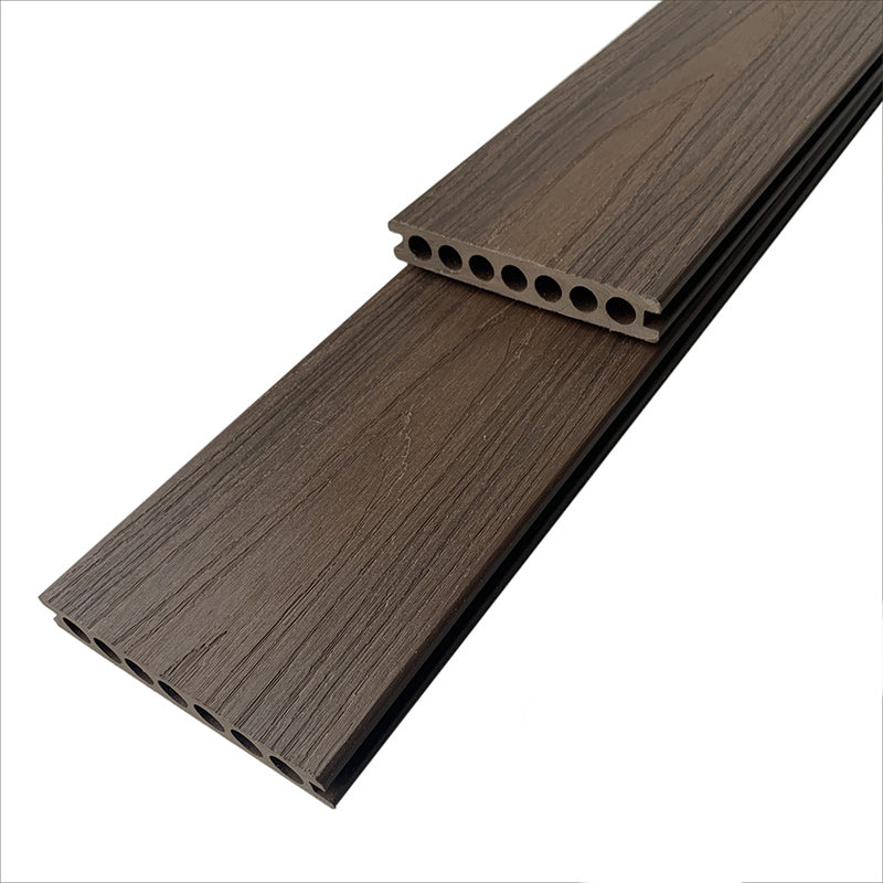 Co-extrusion Wood Flooring Modern Style Waterproof Rectangle Flooring Walnut Clearhalo 'Flooring 'Hardwood Flooring' 'hardwood_flooring' 'Home Improvement' 'home_improvement' 'home_improvement_hardwood_flooring' Walls and Ceiling' 7164461