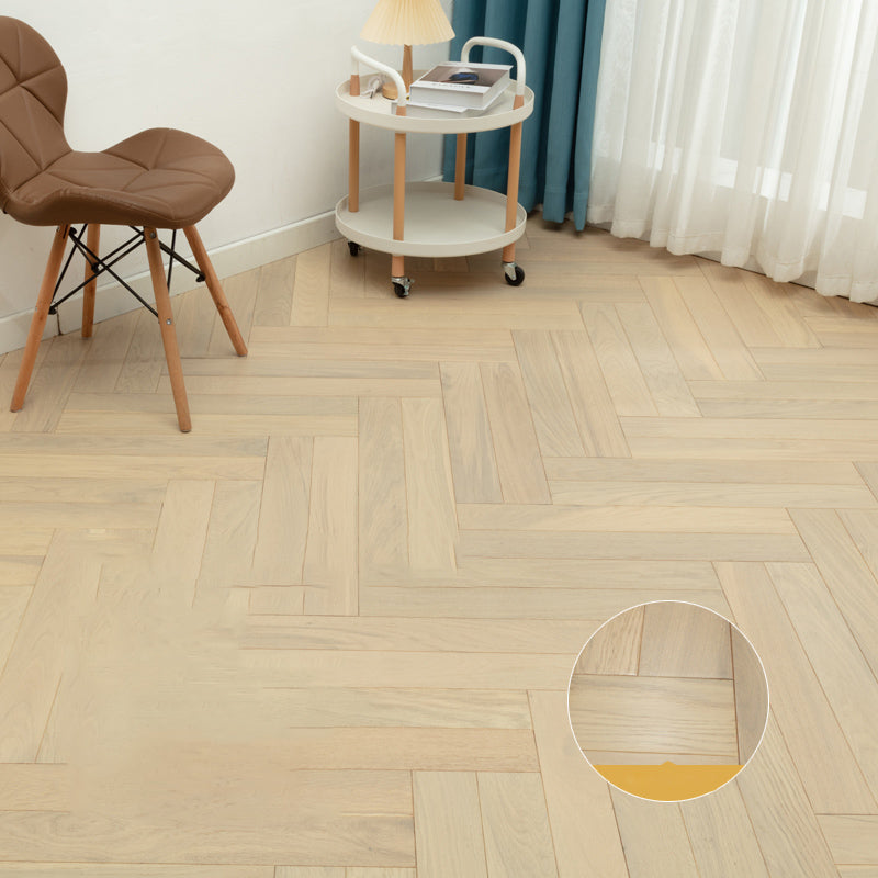 Contemporary Laminate Click-Lock Stain Resistant Laminate Flooring 15mm Thickness Natural Herringbone Clearhalo 'Flooring 'Home Improvement' 'home_improvement' 'home_improvement_laminate_flooring' 'Laminate Flooring' 'laminate_flooring' Walls and Ceiling' 7164505