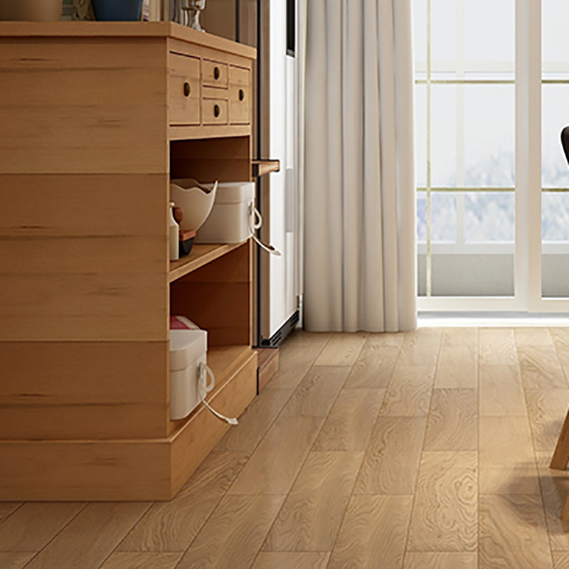 Contemporary Oak Laminate Flooring Scratch Resistant in Flaxen Spalted Clearhalo 'Flooring 'Home Improvement' 'home_improvement' 'home_improvement_laminate_flooring' 'Laminate Flooring' 'laminate_flooring' Walls and Ceiling' 7164644