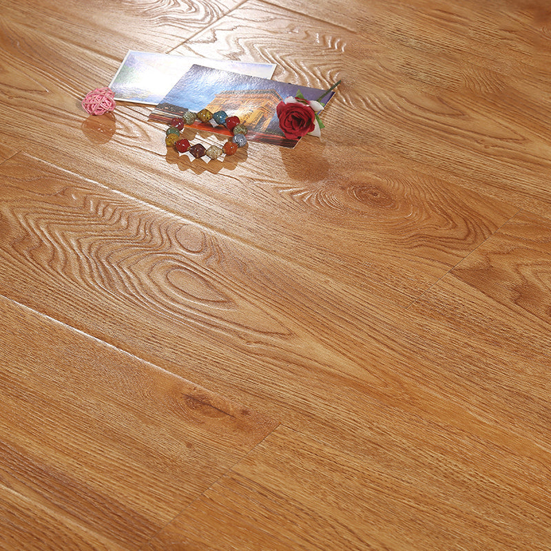 Modern Laminate Plank Flooring Click Lock 12mm or Greater Thickness Laminate Natural Clearhalo 'Flooring 'Home Improvement' 'home_improvement' 'home_improvement_laminate_flooring' 'Laminate Flooring' 'laminate_flooring' Walls and Ceiling' 7164677