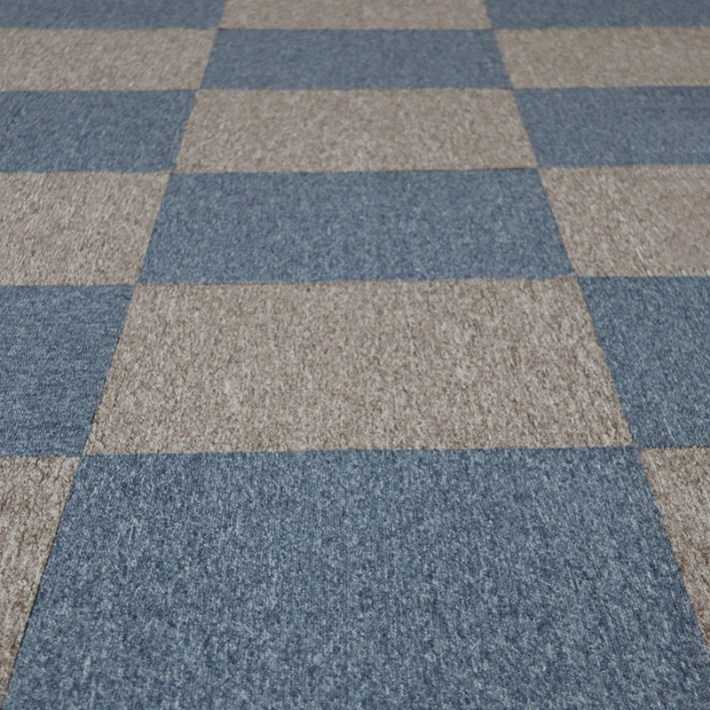 Indoor Carpet Floor Tile Level Loop Non-Skid Fire Resistant Living Room ...
