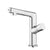 Modern Single Handle Sink Faucet Brass Square Bathroom Faucet Silver Clearhalo 'Bathroom Remodel & Bathroom Fixtures' 'Bathroom Sink Faucets' 'Bathroom Sinks & Faucet Components' 'bathroom_sink_faucets' 'Home Improvement' 'home_improvement' 'home_improvement_bathroom_sink_faucets' 7164855