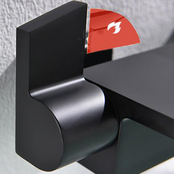 Classic Bath Faucet Solid Color Wall Mounted Waterfall Bathroom Faucet Clearhalo 'Bathroom Remodel & Bathroom Fixtures' 'Bathtub Faucets' 'bathtub_faucets' 'Home Improvement' 'home_improvement' 'home_improvement_bathtub_faucets' 7165571