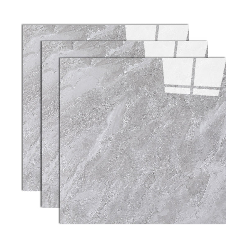 Waterproof Square Wall Tile Straight Edge Modern Style Wall Tile Heather Gray 31"L x 31"W x 0.4"H Clearhalo 'Floor Tiles & Wall Tiles' 'floor_tiles_wall_tiles' 'Flooring 'Home Improvement' 'home_improvement' 'home_improvement_floor_tiles_wall_tiles' Walls and Ceiling' 7165708