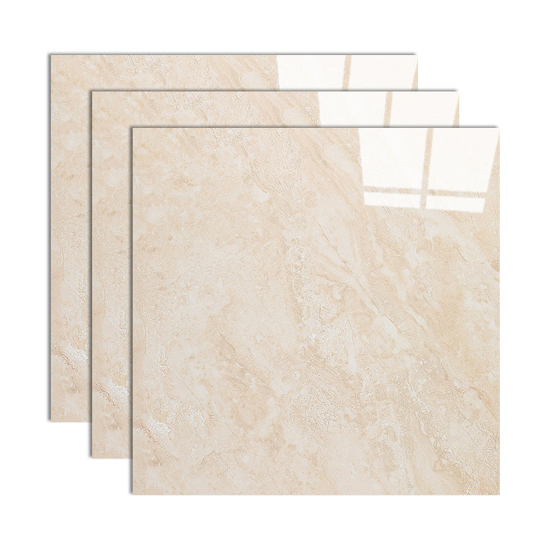 Waterproof Square Wall Tile Straight Edge Modern Style Wall Tile Beige 31"L x 31"W x 0.4"H Clearhalo 'Floor Tiles & Wall Tiles' 'floor_tiles_wall_tiles' 'Flooring 'Home Improvement' 'home_improvement' 'home_improvement_floor_tiles_wall_tiles' Walls and Ceiling' 7165713