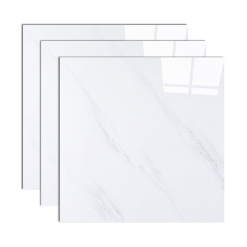 Waterproof Square Wall Tile Straight Edge Modern Style Wall Tile White 31"L x 31"W x 0.4"H Clearhalo 'Floor Tiles & Wall Tiles' 'floor_tiles_wall_tiles' 'Flooring 'Home Improvement' 'home_improvement' 'home_improvement_floor_tiles_wall_tiles' Walls and Ceiling' 7165719