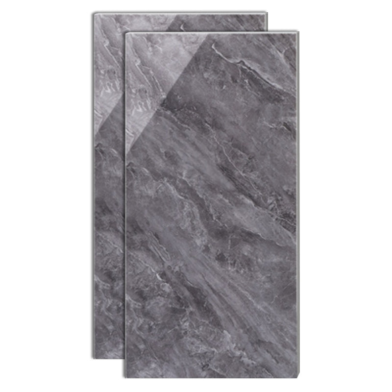 Modern Style Rectangle Floor Tile Waterproof Straight Edge Polished ...