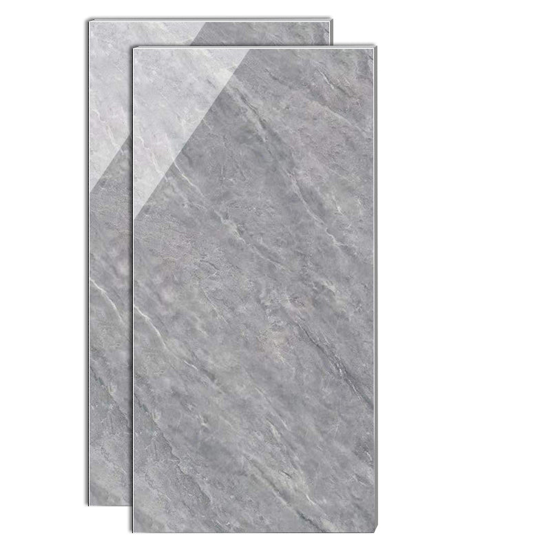 Modern Style Rectangle Floor Tile Waterproof Straight Edge Polished ...
