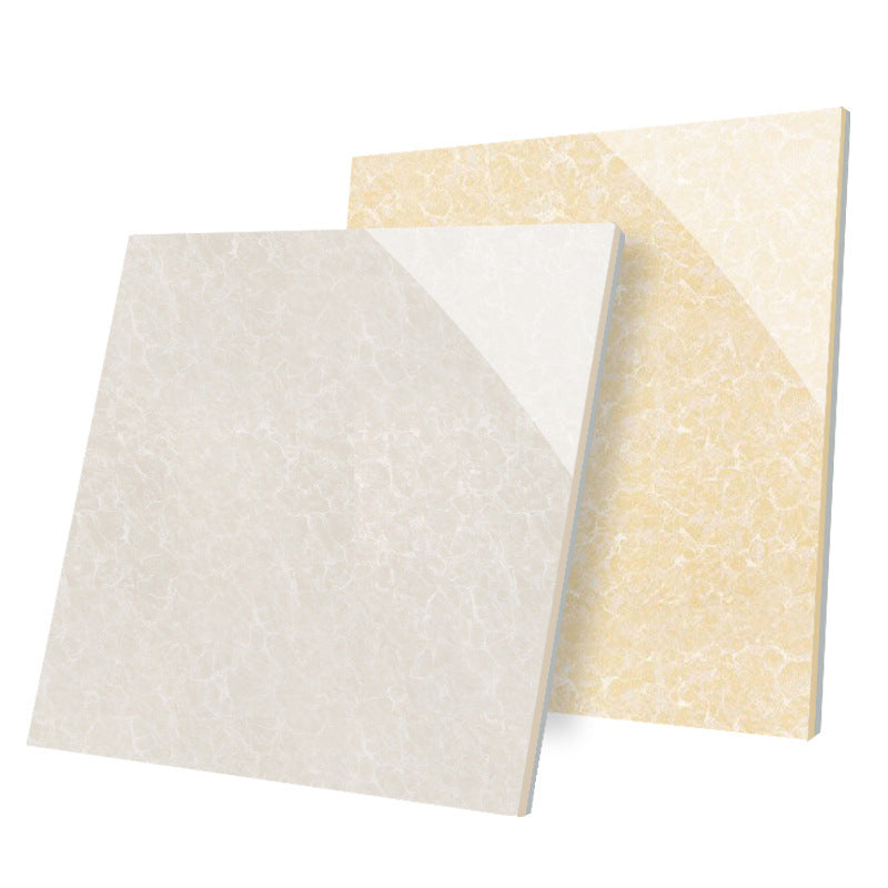 Modern Style Square Floor Tile Pure Color Straight Edge Waterproof Polished Floor Tile Clearhalo 'Floor Tiles & Wall Tiles' 'floor_tiles_wall_tiles' 'Flooring 'Home Improvement' 'home_improvement' 'home_improvement_floor_tiles_wall_tiles' Walls and Ceiling' 7165786