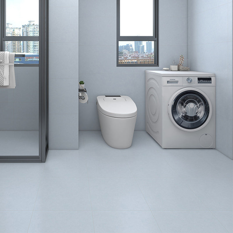 Modern Style Waterproof Floor Tile Pure Color Straight Edge Square Floor Tile Sky Blue 31"L x 31"W 21 Pieces Clearhalo 'Floor Tiles & Wall Tiles' 'floor_tiles_wall_tiles' 'Flooring 'Home Improvement' 'home_improvement' 'home_improvement_floor_tiles_wall_tiles' Walls and Ceiling' 7165887