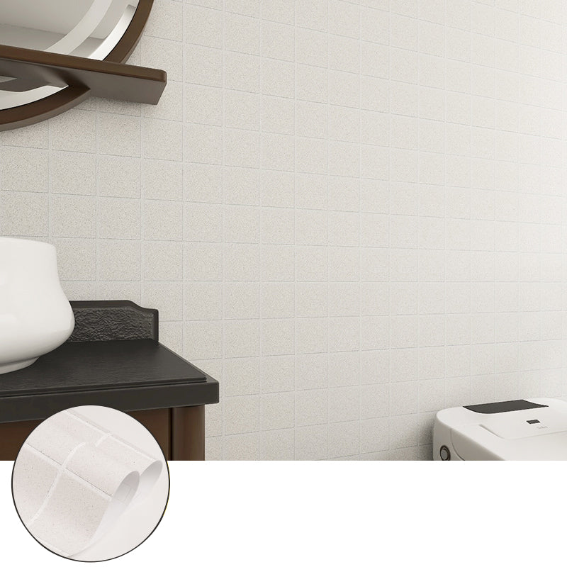 Square Grid Mosaic Tile Waterproof Peel and Stick Tile for Backsplash Wall Beige Clearhalo 'Flooring 'Home Improvement' 'home_improvement' 'home_improvement_peel_stick_blacksplash' 'Peel & Stick Backsplash Tile' 'peel_stick_blacksplash' 'Walls & Ceilings' Walls and Ceiling' 7165997