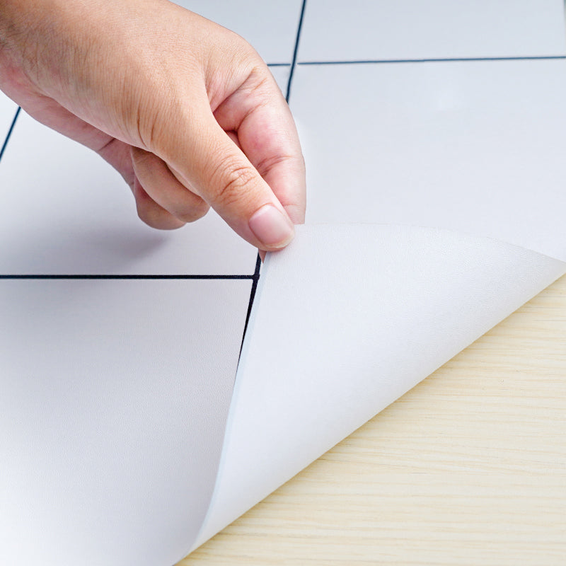 Square Grid Mosaic Tile Waterproof Peel and Stick Tile for Backsplash Wall Clearhalo 'Flooring 'Home Improvement' 'home_improvement' 'home_improvement_peel_stick_blacksplash' 'Peel & Stick Backsplash Tile' 'peel_stick_blacksplash' 'Walls & Ceilings' Walls and Ceiling' 7166005