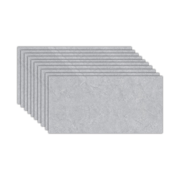 Contemporary Rectangular Peel & Stick Tile 12" x 24" Peel and Stick Backsplash Wall Tile Gray-White Clearhalo 'Flooring 'Home Improvement' 'home_improvement' 'home_improvement_peel_stick_blacksplash' 'Peel & Stick Backsplash Tile' 'peel_stick_blacksplash' 'Walls & Ceilings' Walls and Ceiling' 7166016