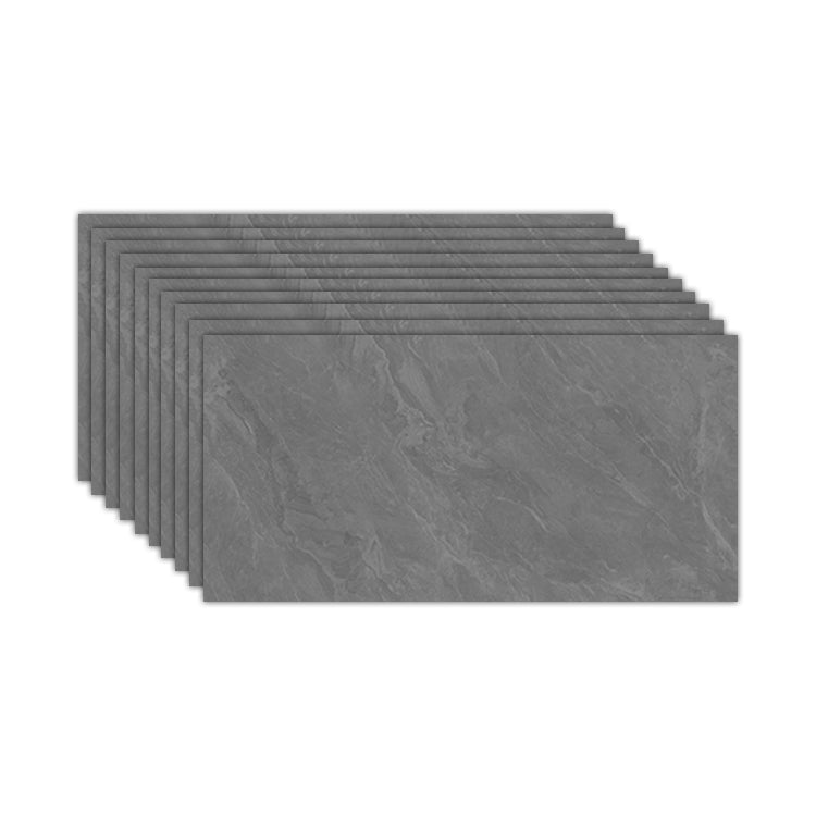Contemporary Rectangular Peel & Stick Tile 12" x 24" Peel and Stick Backsplash Wall Tile Dark Gray Clearhalo 'Flooring 'Home Improvement' 'home_improvement' 'home_improvement_peel_stick_blacksplash' 'Peel & Stick Backsplash Tile' 'peel_stick_blacksplash' 'Walls & Ceilings' Walls and Ceiling' 7166021
