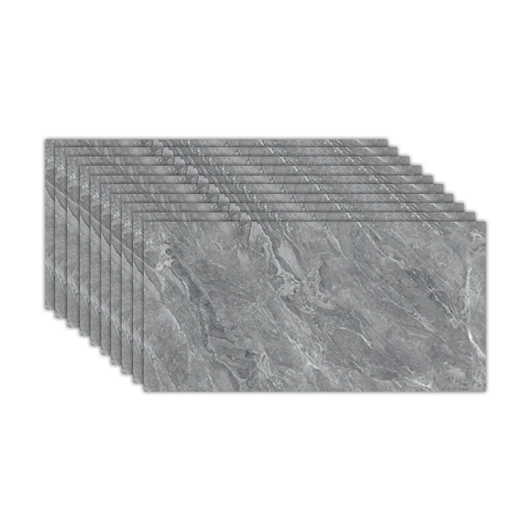 Contemporary Rectangular Peel & Stick Tile 12" x 24" Peel and Stick Backsplash Wall Tile Grey Clearhalo 'Flooring 'Home Improvement' 'home_improvement' 'home_improvement_peel_stick_blacksplash' 'Peel & Stick Backsplash Tile' 'peel_stick_blacksplash' 'Walls & Ceilings' Walls and Ceiling' 7166022