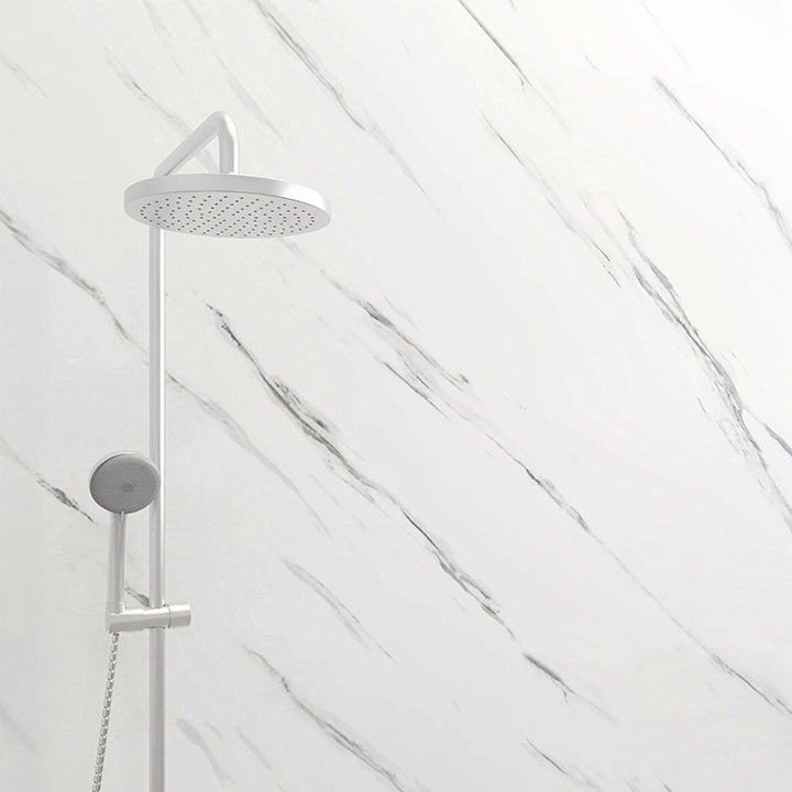 Rectangular Marbling Single Tile Waterproof Backsplash Wall Tile White-Gray Clearhalo 'Flooring 'Home Improvement' 'home_improvement' 'home_improvement_peel_stick_blacksplash' 'Peel & Stick Backsplash Tile' 'peel_stick_blacksplash' 'Walls & Ceilings' Walls and Ceiling' 7166032