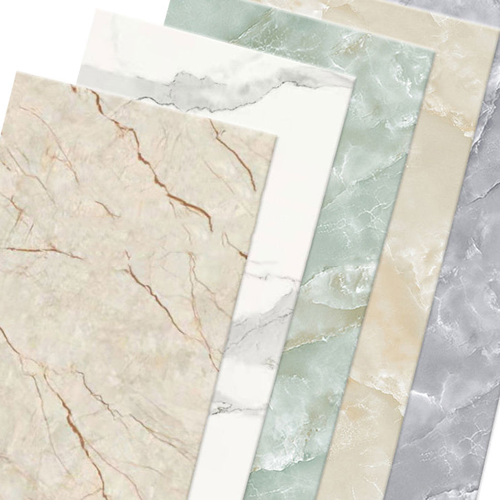 12" x 24" Marbling Single Tile Waterproof Backsplash Wall Tile for Bathroom Clearhalo 'Flooring 'Home Improvement' 'home_improvement' 'home_improvement_peel_stick_blacksplash' 'Peel & Stick Backsplash Tile' 'peel_stick_blacksplash' 'Walls & Ceilings' Walls and Ceiling' 7166063