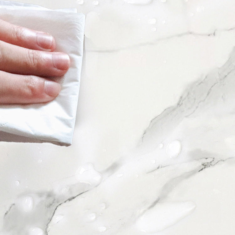 12" x 24" Marbling Single Tile Waterproof Backsplash Wall Tile for Bathroom Clearhalo 'Flooring 'Home Improvement' 'home_improvement' 'home_improvement_peel_stick_blacksplash' 'Peel & Stick Backsplash Tile' 'peel_stick_blacksplash' 'Walls & Ceilings' Walls and Ceiling' 7166066