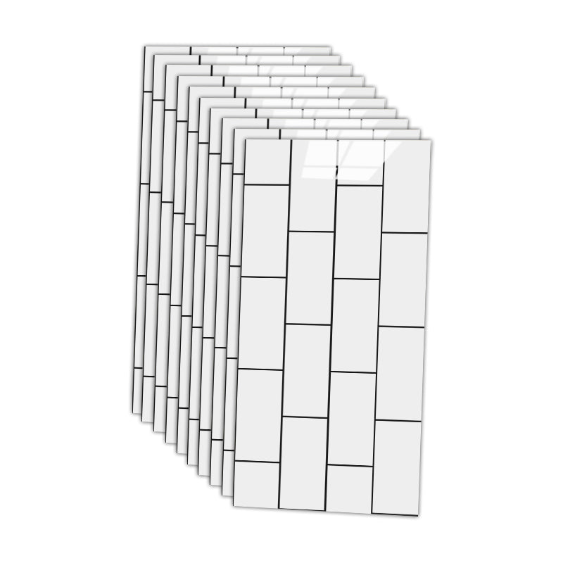 12" x 24" Marbling Single Tile Waterproof Backsplash Wall Tile for Bathroom White-Apricot Clearhalo 'Flooring 'Home Improvement' 'home_improvement' 'home_improvement_peel_stick_blacksplash' 'Peel & Stick Backsplash Tile' 'peel_stick_blacksplash' 'Walls & Ceilings' Walls and Ceiling' 7166069