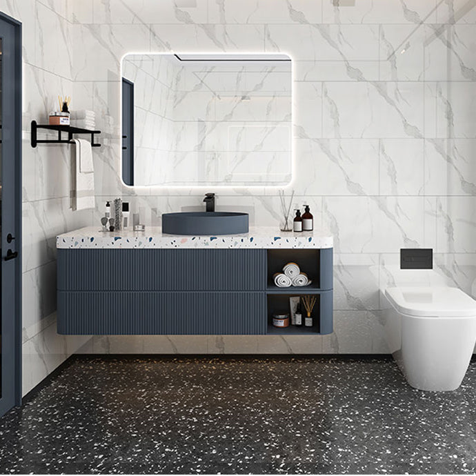 12" x 24" Marbling Single Tile Waterproof Backsplash Wall Tile for Bathroom Off-White 100-Piece Set Clearhalo 'Flooring 'Home Improvement' 'home_improvement' 'home_improvement_peel_stick_blacksplash' 'Peel & Stick Backsplash Tile' 'peel_stick_blacksplash' 'Walls & Ceilings' Walls and Ceiling' 7166070