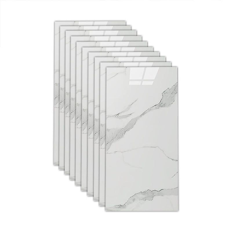 Modern Marbling Single Tile Waterproof Backsplash Rectangular Wall Tile Cream Clearhalo 'Flooring 'Home Improvement' 'home_improvement' 'home_improvement_peel_stick_blacksplash' 'Peel & Stick Backsplash Tile' 'peel_stick_blacksplash' 'Walls & Ceilings' Walls and Ceiling' 7166101