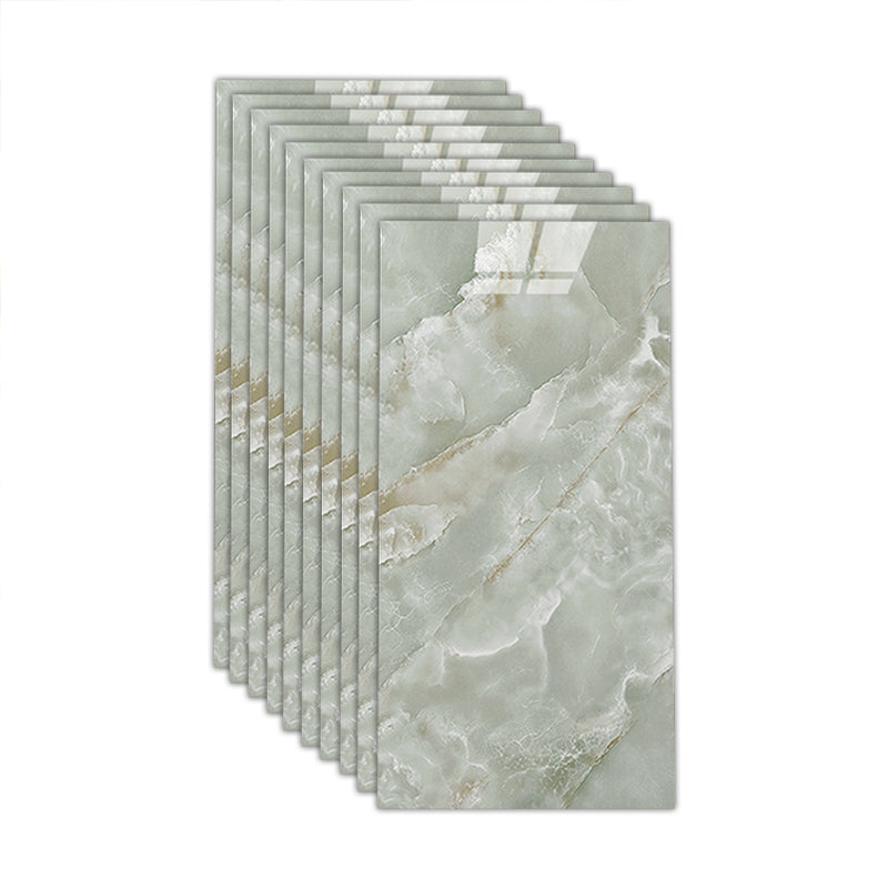 Modern Marbling Single Tile Waterproof Backsplash Rectangular Wall Tile Pewter Clearhalo 'Flooring 'Home Improvement' 'home_improvement' 'home_improvement_peel_stick_blacksplash' 'Peel & Stick Backsplash Tile' 'peel_stick_blacksplash' 'Walls & Ceilings' Walls and Ceiling' 7166108