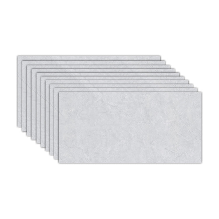 Marbling Single Tile 12" x 24" Waterproof Backsplash Rectangular Wall Tile White-Gray Clearhalo 'Flooring 'Home Improvement' 'home_improvement' 'home_improvement_peel_stick_blacksplash' 'Peel & Stick Backsplash Tile' 'peel_stick_blacksplash' 'Walls & Ceilings' Walls and Ceiling' 7166120