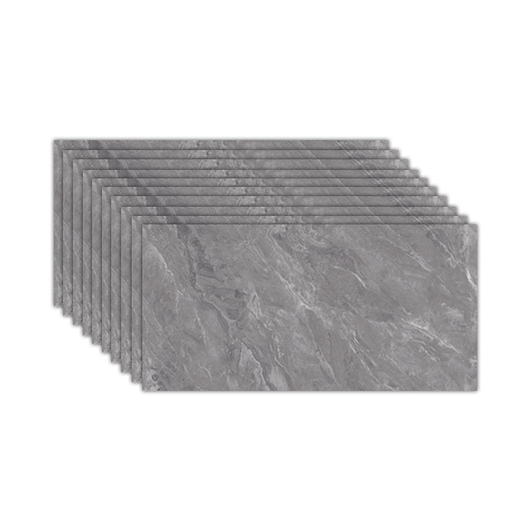 Marbling Single Tile 12" x 24" Waterproof Backsplash Rectangular Wall Tile Grey Clearhalo 'Flooring 'Home Improvement' 'home_improvement' 'home_improvement_peel_stick_blacksplash' 'Peel & Stick Backsplash Tile' 'peel_stick_blacksplash' 'Walls & Ceilings' Walls and Ceiling' 7166122