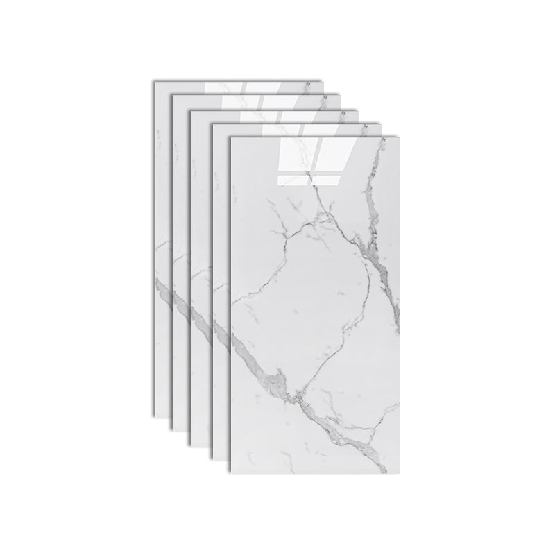 Field Tile Wallpaper Rectangular Stain Resistant Peel and Stick Wall Tile White-Gray Clearhalo 'Flooring 'Home Improvement' 'home_improvement' 'home_improvement_peel_stick_blacksplash' 'Peel & Stick Backsplash Tile' 'peel_stick_blacksplash' 'Walls & Ceilings' Walls and Ceiling' 7166155