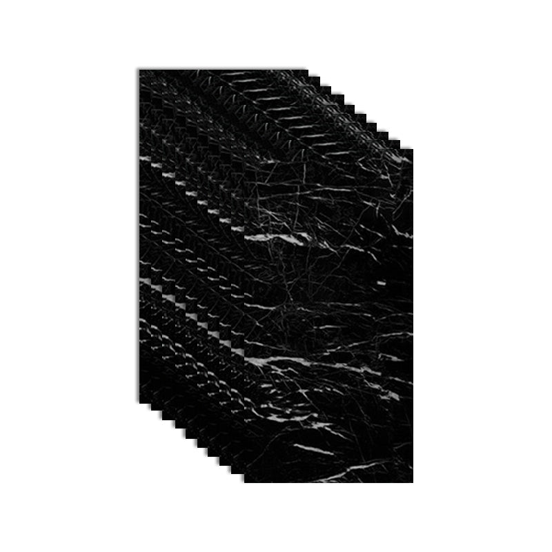 Single Tile Wallpaper Rectangular Peel and Stick Backsplash with Stain Resistant Black White Clearhalo 'Flooring 'Home Improvement' 'home_improvement' 'home_improvement_peel_stick_blacksplash' 'Peel & Stick Backsplash Tile' 'peel_stick_blacksplash' 'Walls & Ceilings' Walls and Ceiling' 7166176