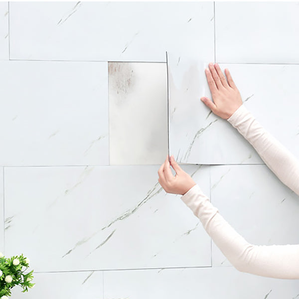 Single Tile Wallpaper PVC Waterproof Peel and Stick Backsplash Wall Tile Clearhalo 'Flooring 'Home Improvement' 'home_improvement' 'home_improvement_peel_stick_blacksplash' 'Peel & Stick Backsplash Tile' 'peel_stick_blacksplash' 'Walls & Ceilings' Walls and Ceiling' 7166213