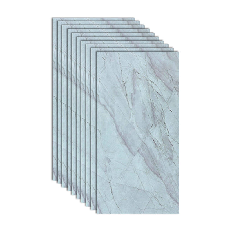 Single Tile Wallpaper PVC Waterproof Peel and Stick Backsplash Wall Tile Blue Clearhalo 'Flooring 'Home Improvement' 'home_improvement' 'home_improvement_peel_stick_blacksplash' 'Peel & Stick Backsplash Tile' 'peel_stick_blacksplash' 'Walls & Ceilings' Walls and Ceiling' 7166219