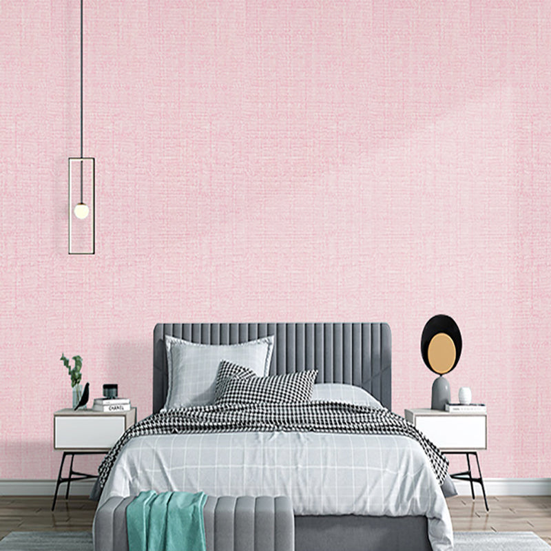 Modern Style Wall Panel PVC Living Room Peel and Stick Matte Texture Wall Paneling Pink Clearhalo 'Flooring 'Home Improvement' 'home_improvement' 'home_improvement_wall_paneling' 'Wall Paneling' 'wall_paneling' 'Walls & Ceilings' Walls and Ceiling' 7166325