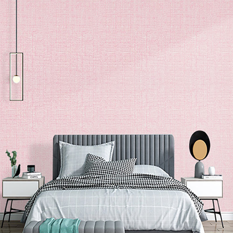 PVC Wall Panel Peel and Stick Pure Color Matte Texture Wall Paneling for Living Room Pink Clearhalo 'Flooring 'Home Improvement' 'home_improvement' 'home_improvement_wall_paneling' 'Wall Paneling' 'wall_paneling' 'Walls & Ceilings' Walls and Ceiling' 7166399
