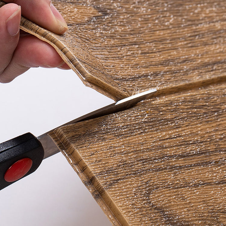 Modern Indoor Wall Tile Peel and Press Waterproof Wall Tile with Wood Look Clearhalo 'Flooring 'Home Improvement' 'home_improvement' 'home_improvement_wall_paneling' 'Wall Paneling' 'wall_paneling' 'Walls & Ceilings' Walls and Ceiling' 7166440