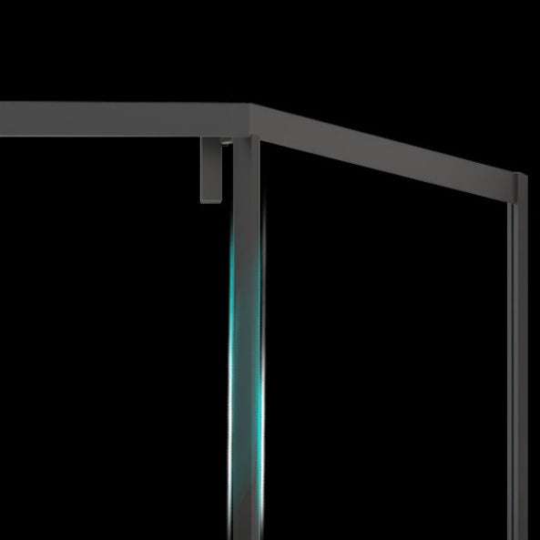 Framed Single Sliding Corner Shower Enclosure with Single Door Handles Clearhalo 'Bathroom Remodel & Bathroom Fixtures' 'Home Improvement' 'home_improvement' 'home_improvement_shower_stalls_enclosures' 'Shower Stalls & Enclosures' 'shower_stalls_enclosures' 'Showers & Bathtubs' 7168796