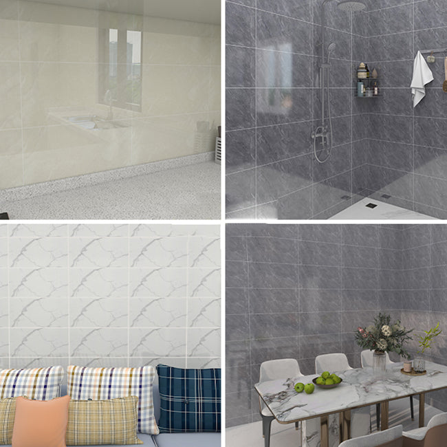 Single Tile Wallpaper Plastic Rectangular Peel and Stick Wall Tile with Waterproof Clearhalo 'Flooring 'Home Improvement' 'home_improvement' 'home_improvement_peel_stick_blacksplash' 'Peel & Stick Backsplash Tile' 'peel_stick_blacksplash' 'Walls & Ceilings' Walls and Ceiling' 7168950