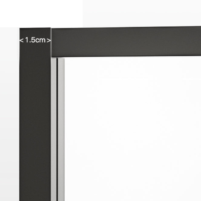 Neo-Angle Tempered Glass Shower Enclosure with Double Door Handles Clearhalo 'Bathroom Remodel & Bathroom Fixtures' 'Home Improvement' 'home_improvement' 'home_improvement_shower_stalls_enclosures' 'Shower Stalls & Enclosures' 'shower_stalls_enclosures' 'Showers & Bathtubs' 7168970