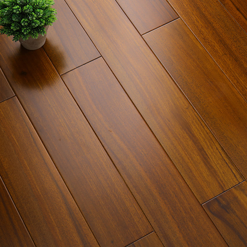 Tradition Oak Wood Hardwood Flooring Smooth Waterproof Flooring Clearhalo 'Flooring 'Hardwood Flooring' 'hardwood_flooring' 'Home Improvement' 'home_improvement' 'home_improvement_hardwood_flooring' Walls and Ceiling' 7169274