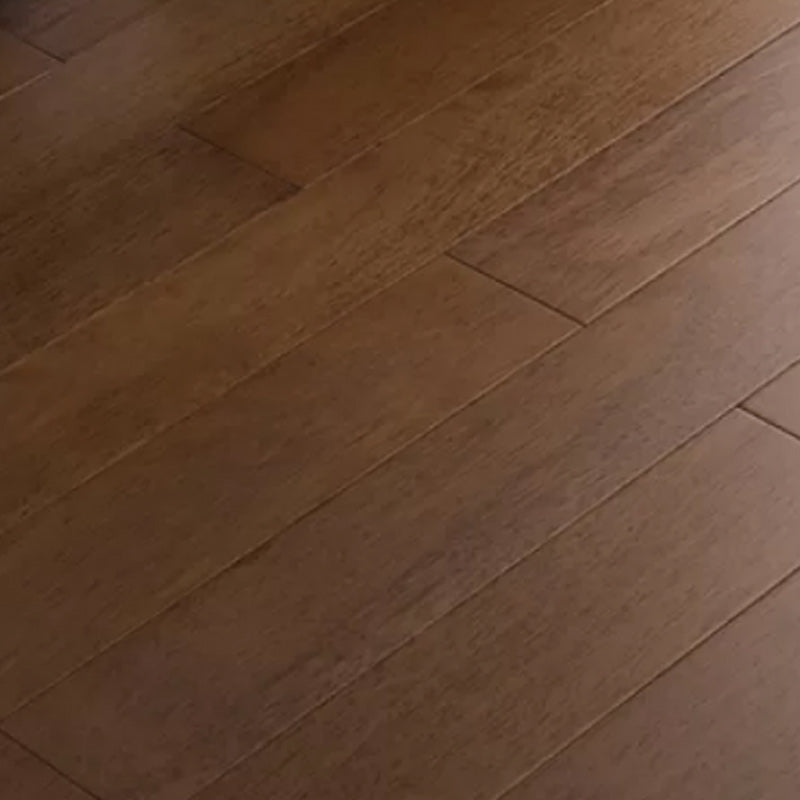 Tradition Oak Wood Hardwood Flooring Smooth Waterproof Flooring Dark Brown Clearhalo 'Flooring 'Hardwood Flooring' 'hardwood_flooring' 'Home Improvement' 'home_improvement' 'home_improvement_hardwood_flooring' Walls and Ceiling' 7169275