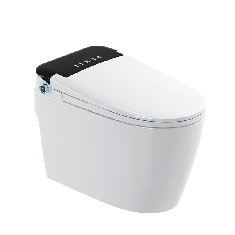 Modern ABS Toilet Bowl One Piece Toilet Floor Mounted Toilet Clearhalo 'Bathroom Remodel & Bathroom Fixtures' 'Home Improvement' 'home_improvement' 'home_improvement_toilets' 'Toilets & Bidets' 'Toilets' 7173971