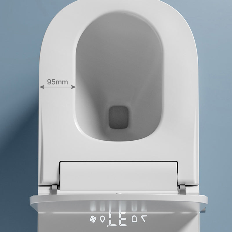 Modern Porcelain Toilet Floor Mounted Siphon Jet All-In-One Toilet Bowl Clearhalo 'Bathroom Remodel & Bathroom Fixtures' 'Home Improvement' 'home_improvement' 'home_improvement_toilets' 'Toilets & Bidets' 'Toilets' 7174053
